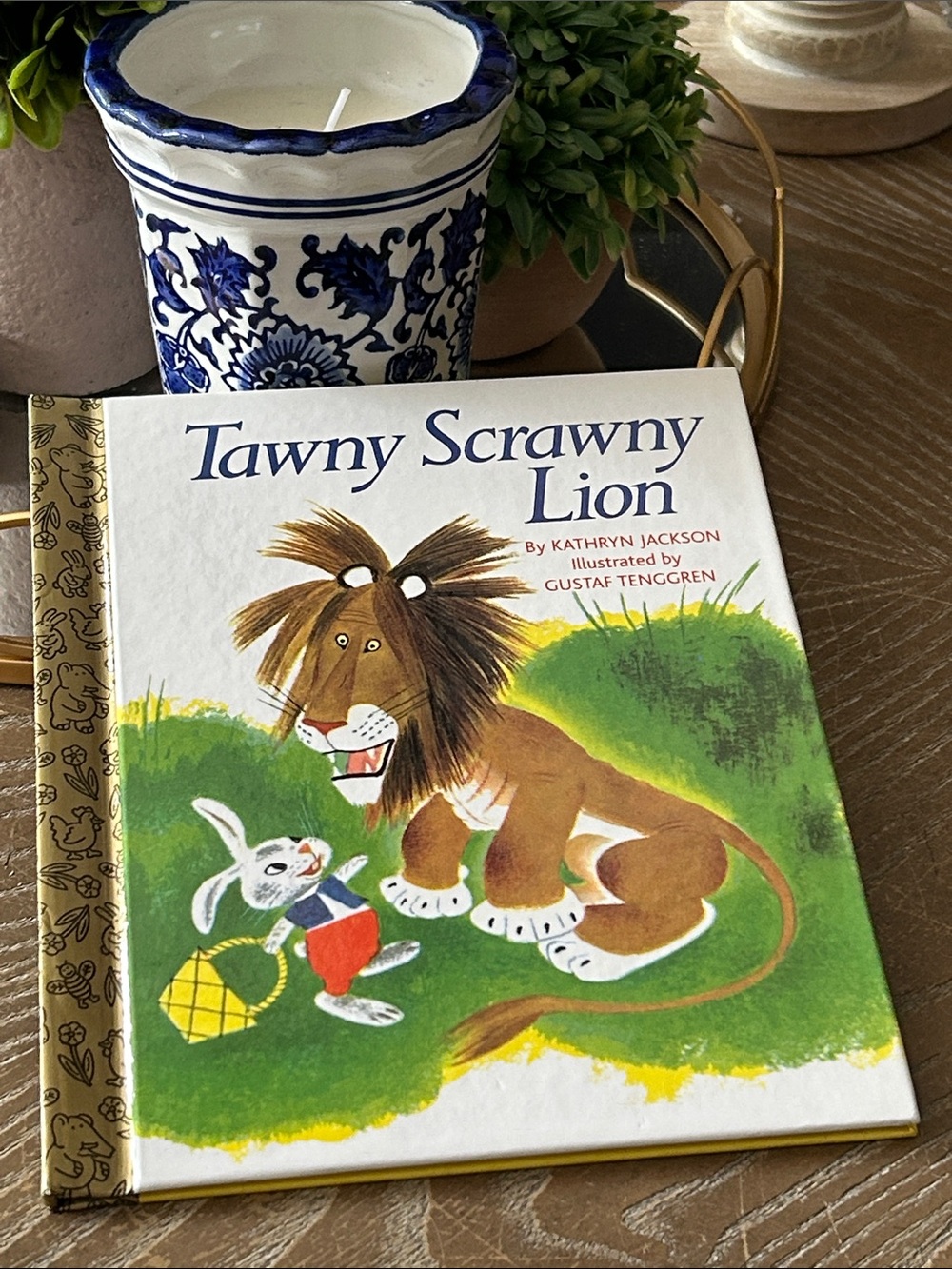 A Little Golden Book Tawny Scrawny Lion Illustrated Children’s Storybook